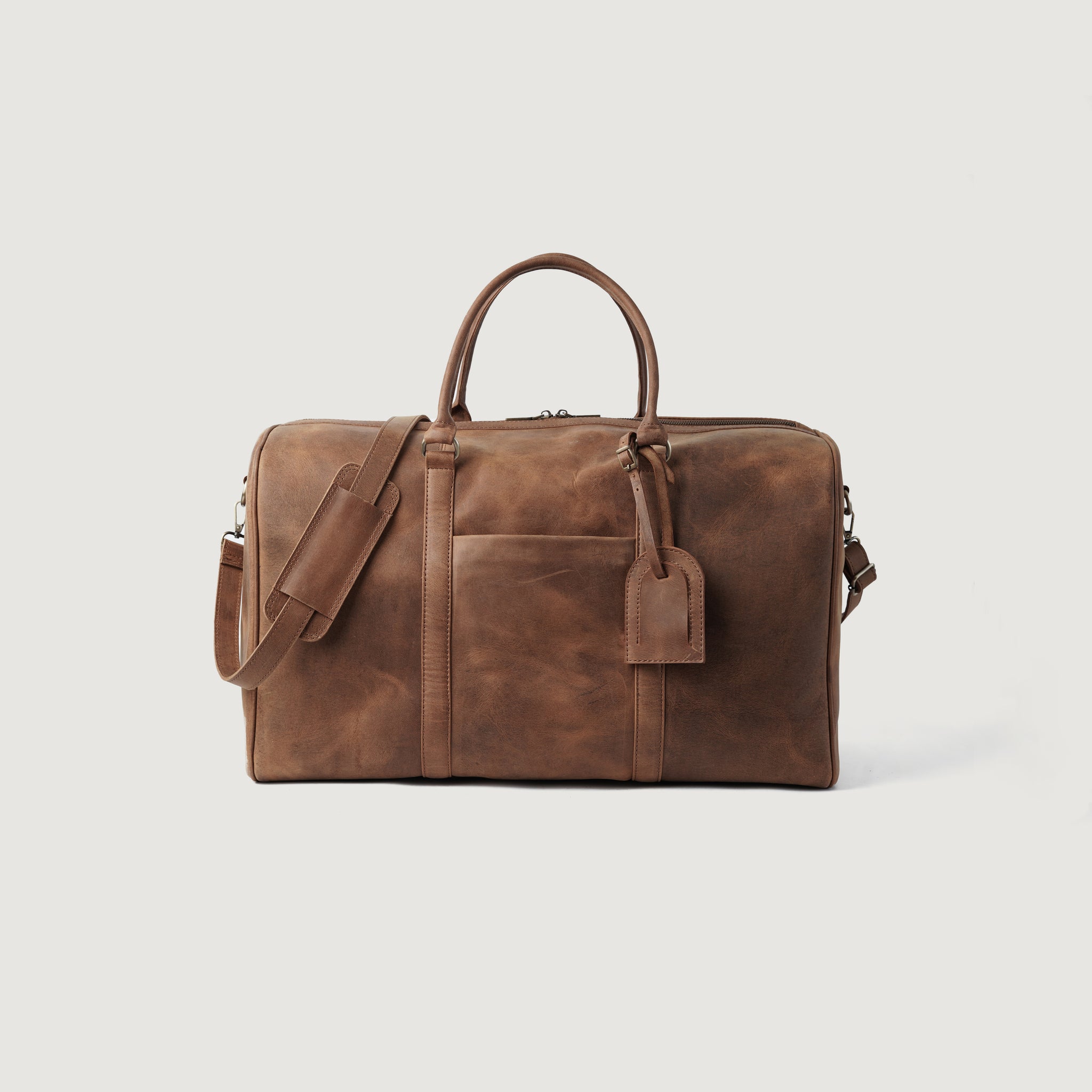 TheDarrioVintageTanBrownLeathe