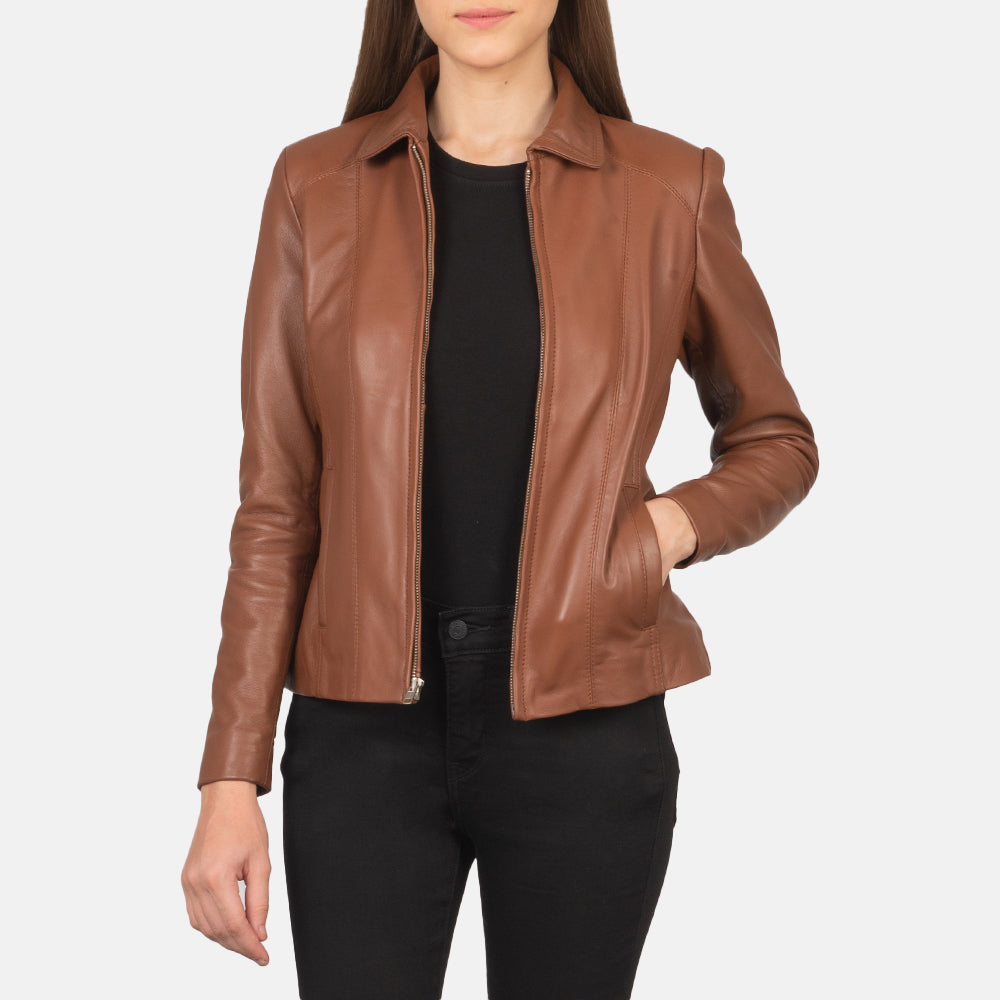Female leather outlet
